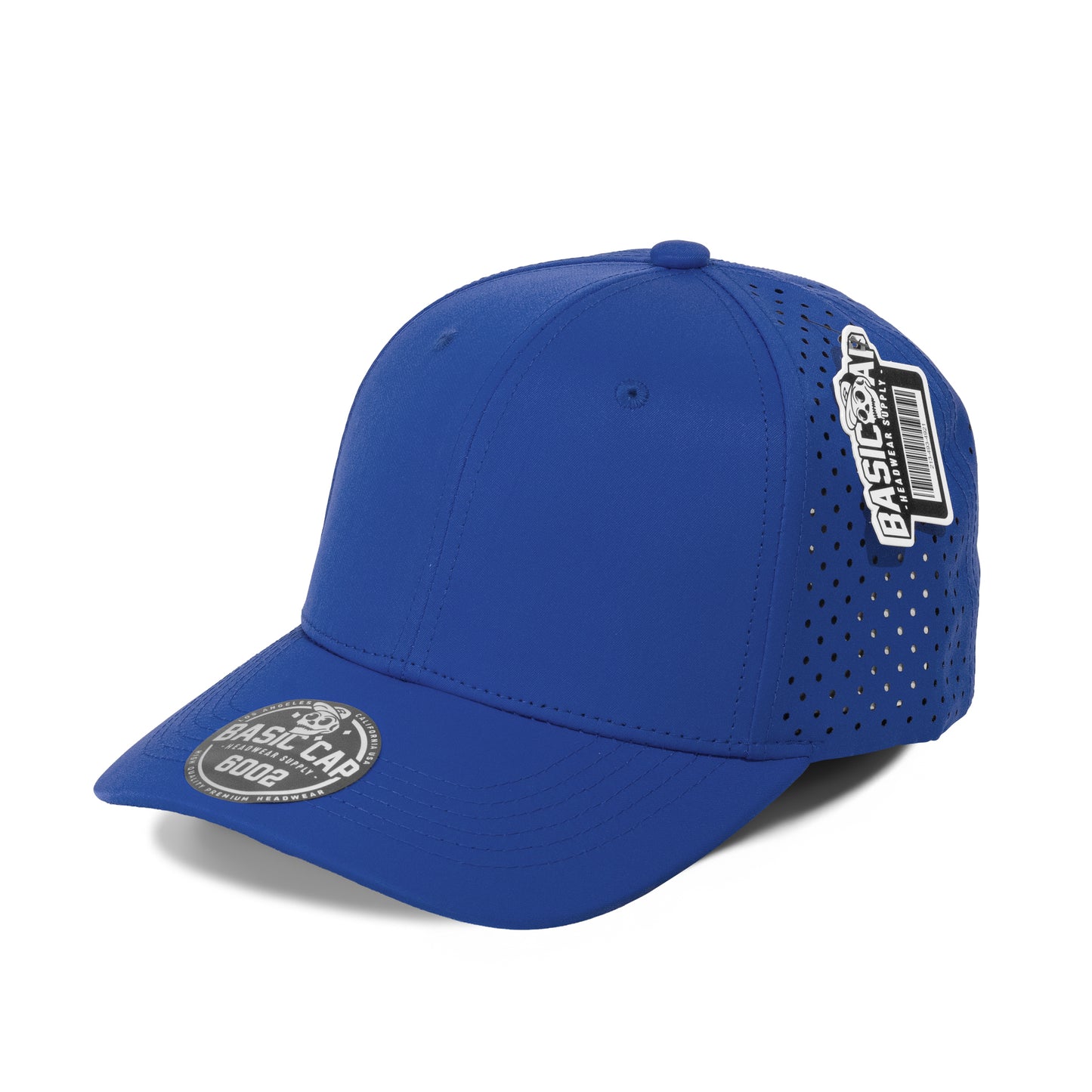 Plain Curve 6Panel Laser Hole Hat Water Repellent 6002