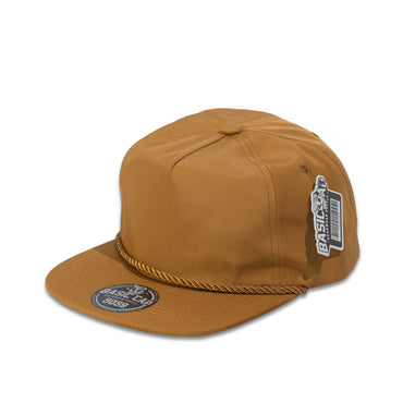 Plain Flat Unstructured 5Panel Rope Nylon Hat 5059