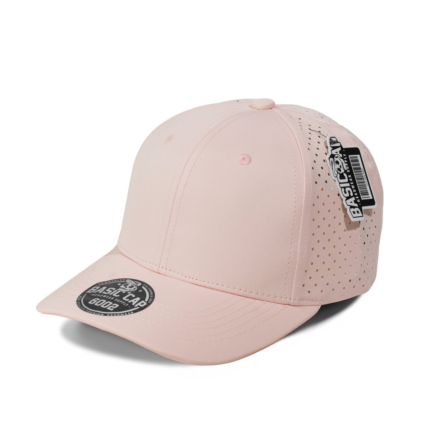 Plain Curve 6Panel Laser Hole Hat Water Repellent 6002