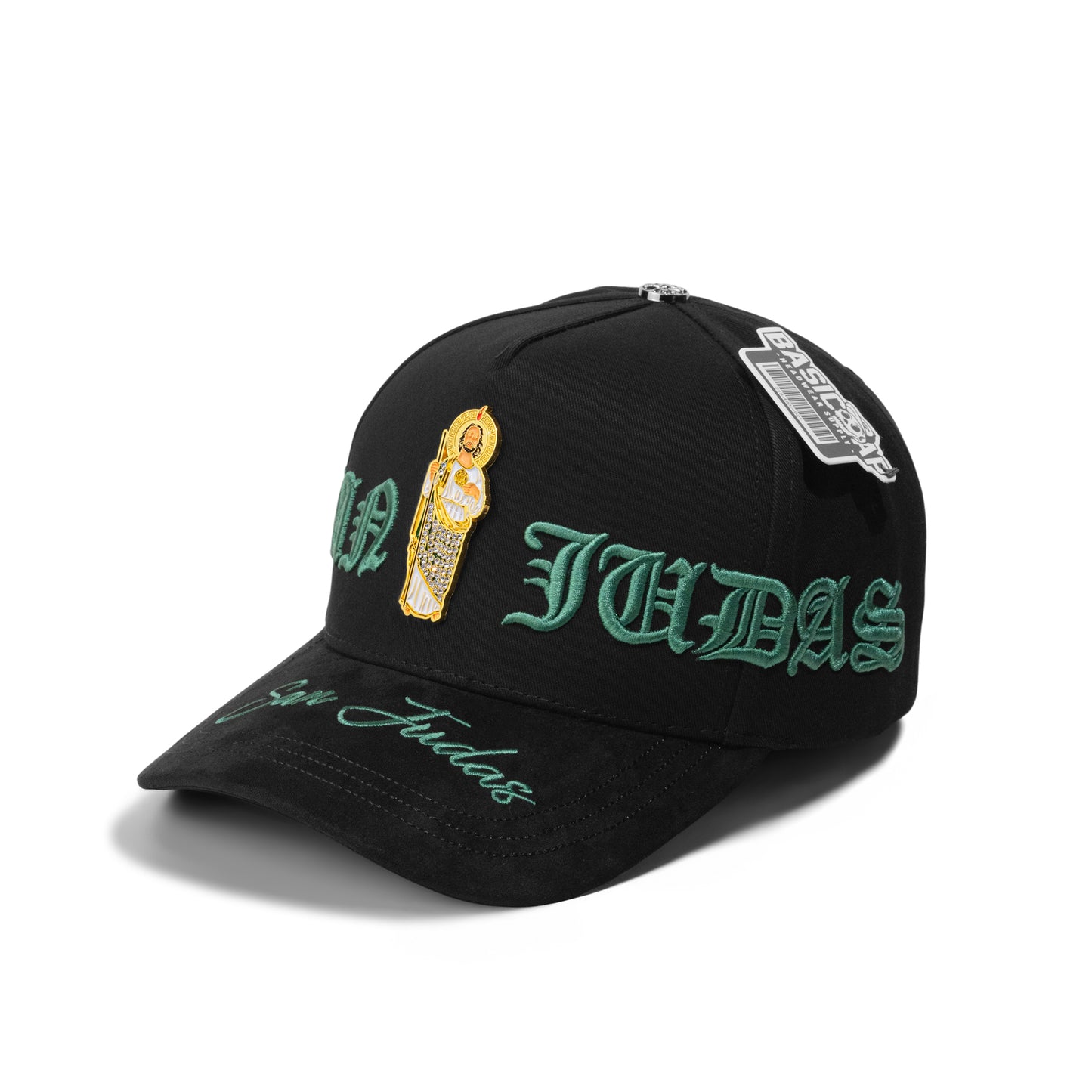 San Judas 5panel Suede Snapback