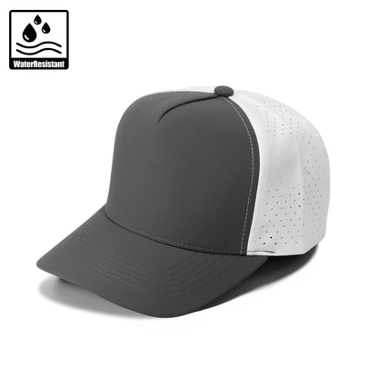 Plain Curve 5Panel Laser Hole Hat Water Repellent 5010
