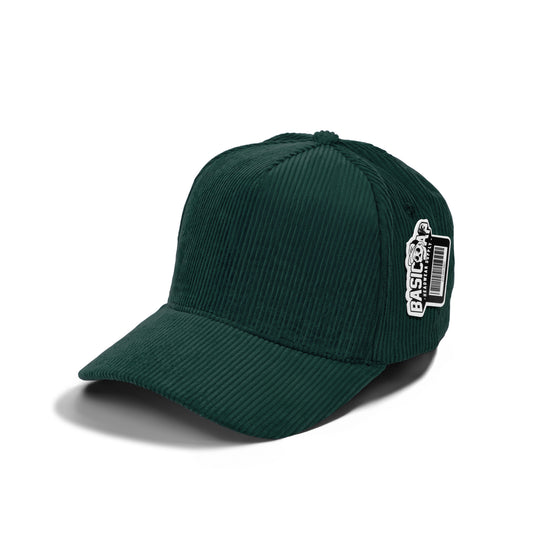 Plain 5Panel Full Corduroy Curve Hat 5008
