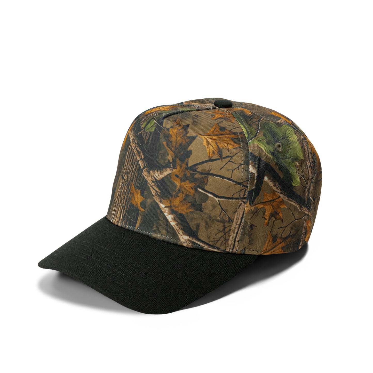 Plain Curve 5Panel Hat H.CAMO 5001H