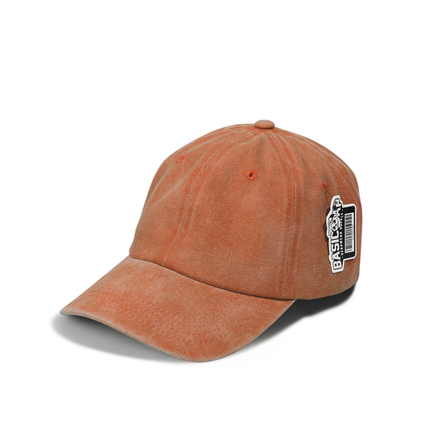 Plain Unstructured Pigment Dyed Dad Hat 6005