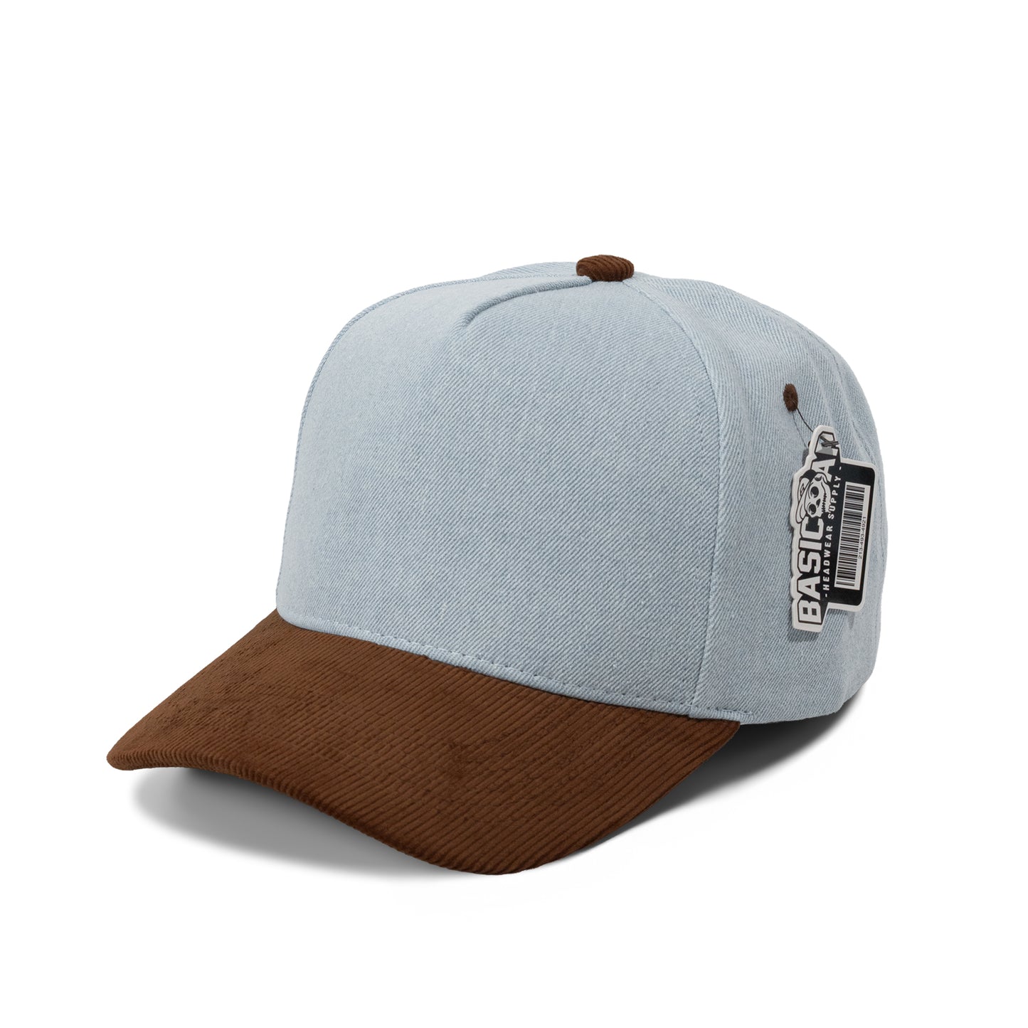 Plain Jean Corduroy Curve 5Panel Hat 5027