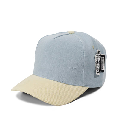 Plain Jean Corduroy Curve 5Panel Hat 5027