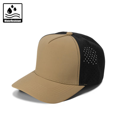 Plain Curve 5Panel Laser Hole Hat Water Repellent 5010