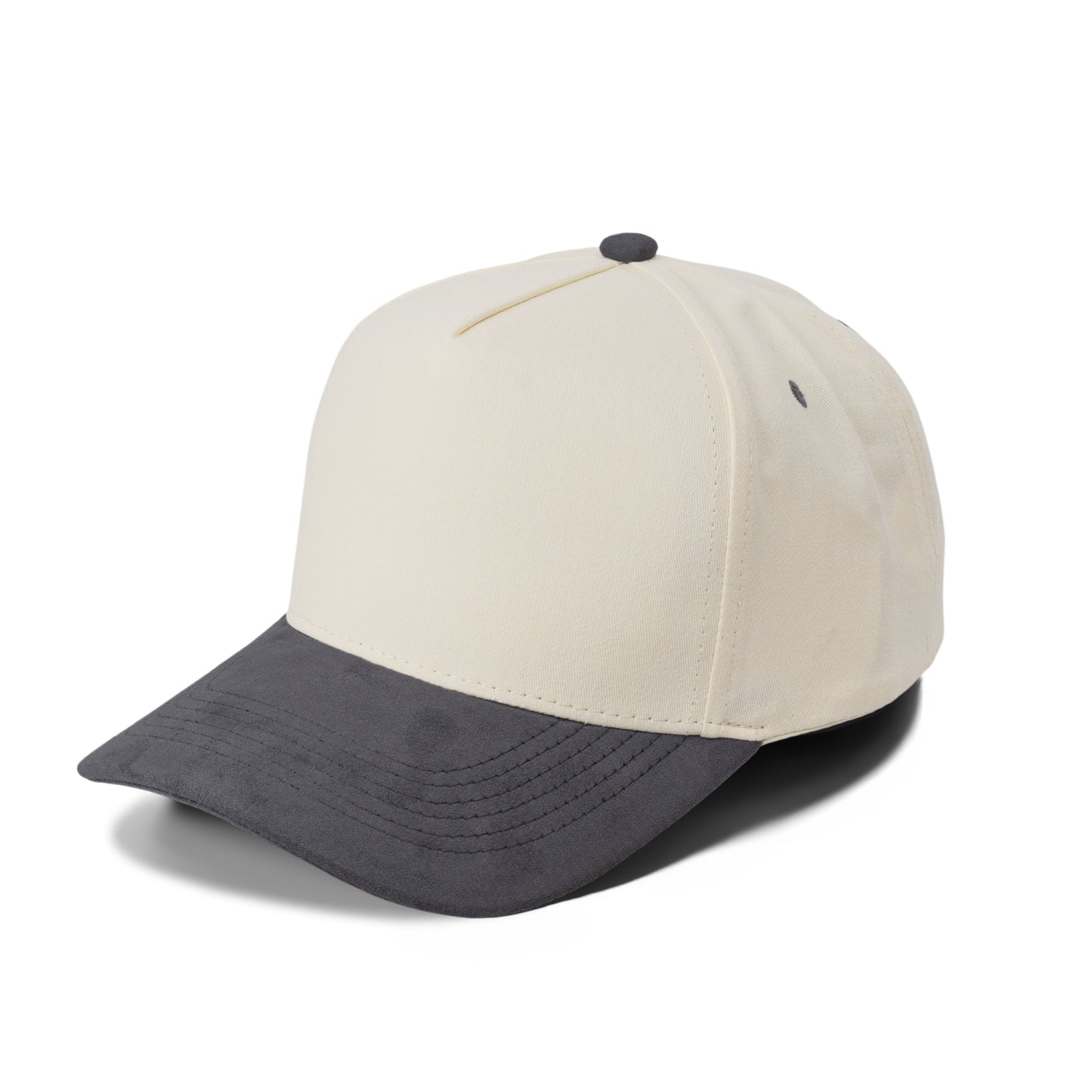 Plain 5Panel Cotton Suede Bill 5004-1