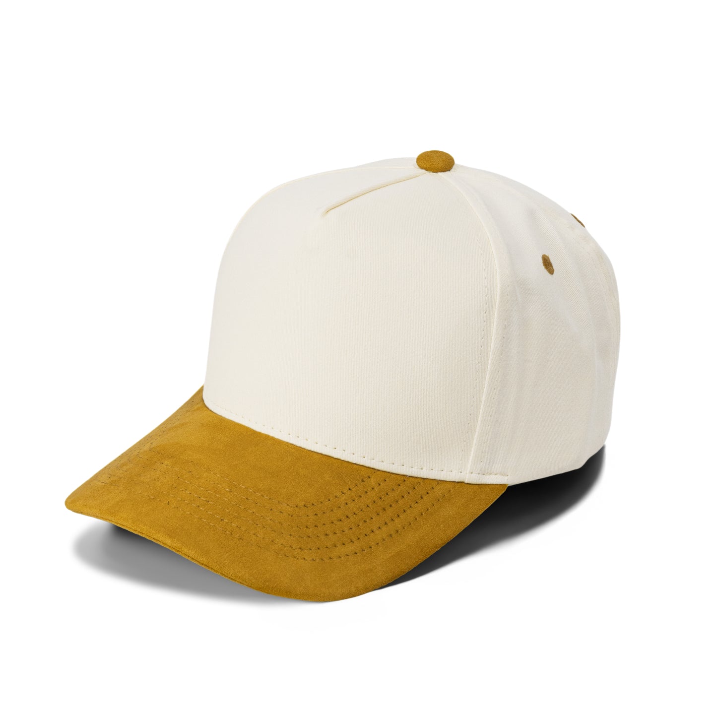 Plain 5Panel Cotton Suede Bill 5004-1