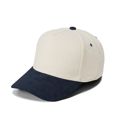 Plain 5Panel Cotton Suede Bill 5004-1