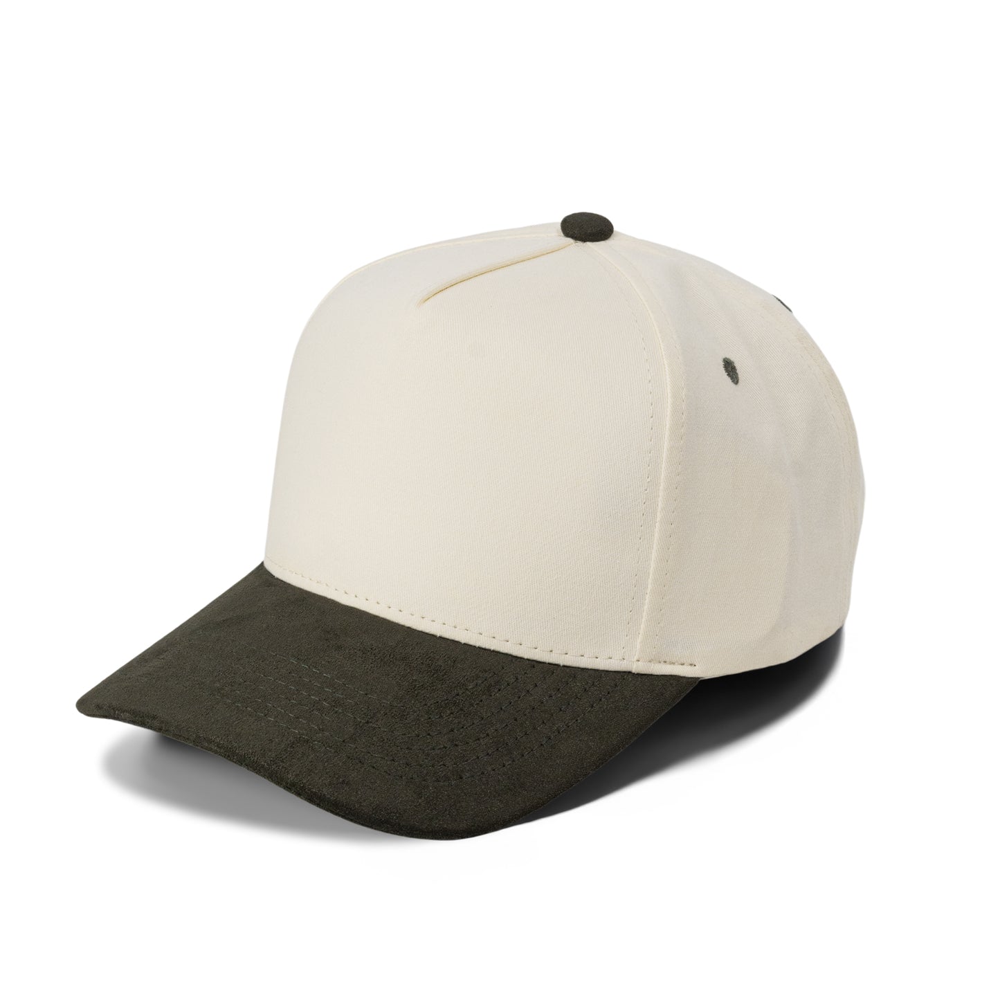 Plain 5Panel Cotton Suede Bill 5004-1