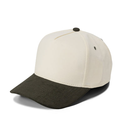 Plain 5Panel Cotton Suede Bill 5004-1