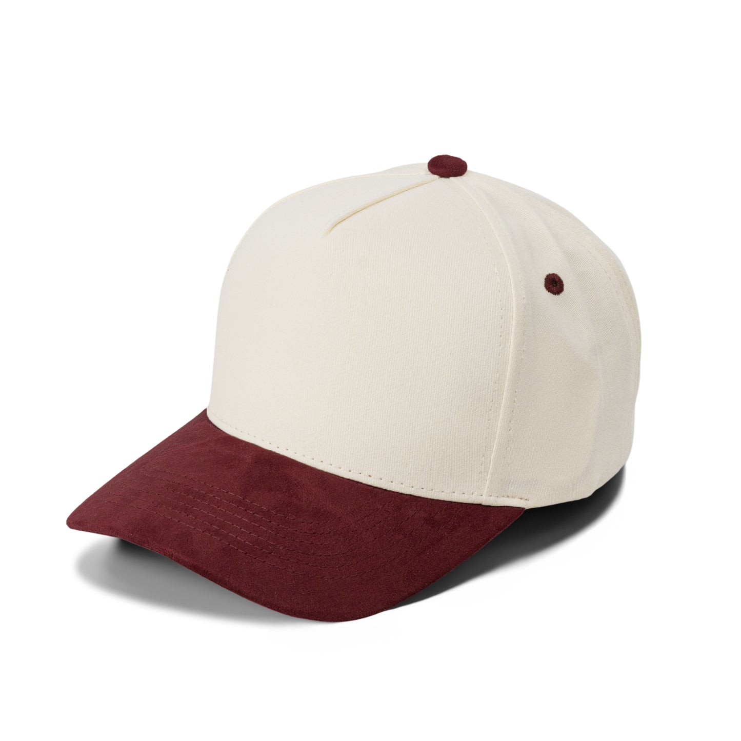 Plain 5Panel Cotton Suede Bill 5004-1