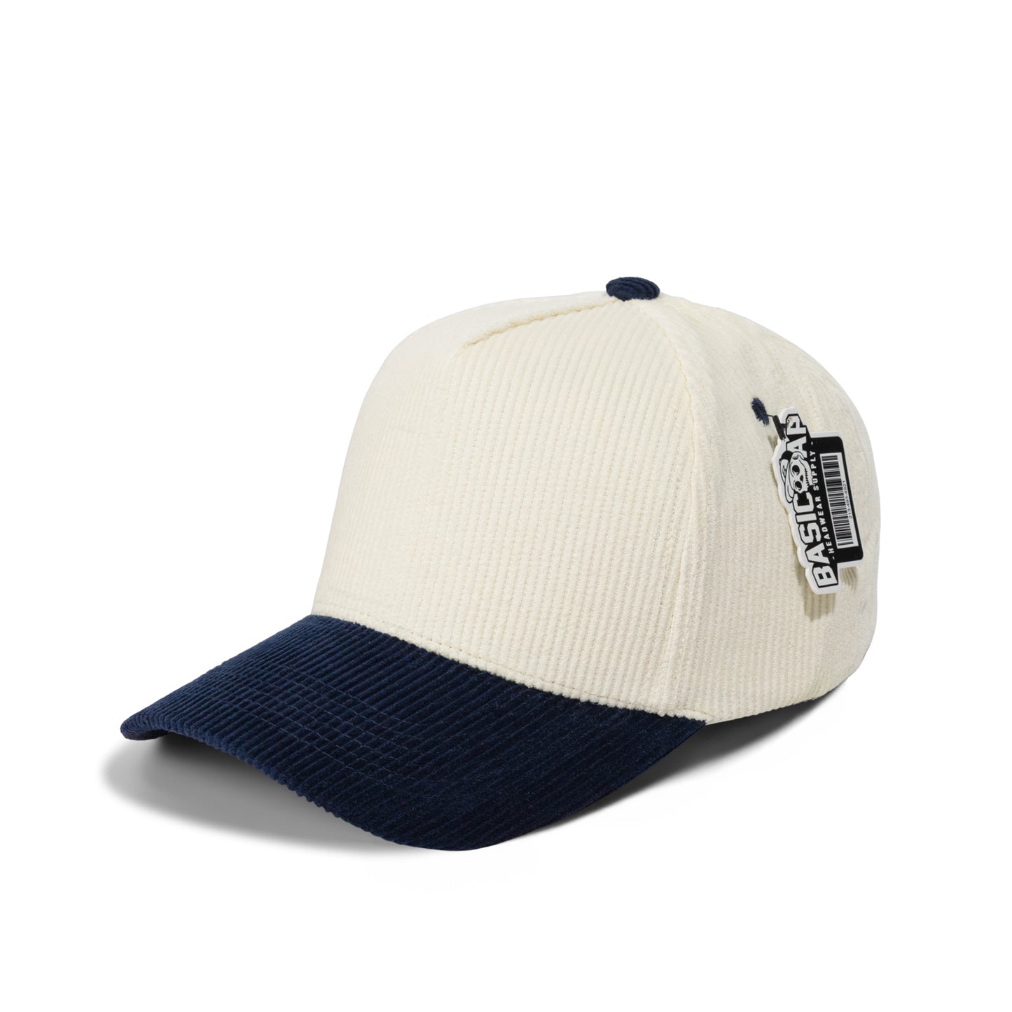 Plain 5Panel Full Corduroy Curve Hat 5008