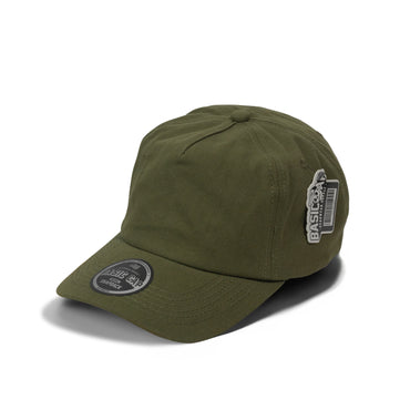 Plain Slight Curve Unstructured 5Panel Oxford Hat 5019
