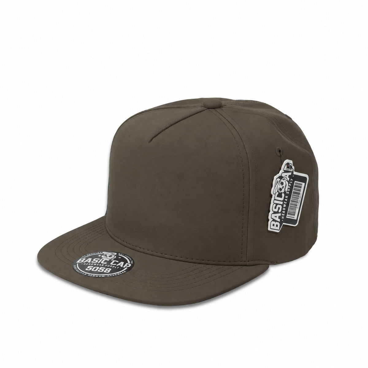 Plain Flat 5Panel Hat 5058