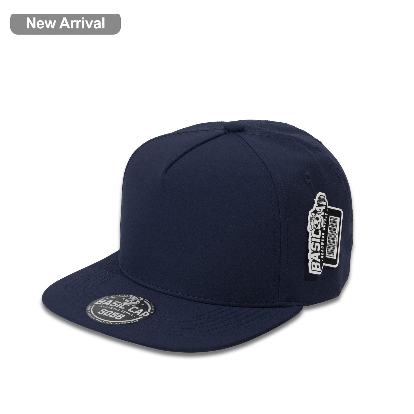 Plain Flat 5Panel Hat 5058