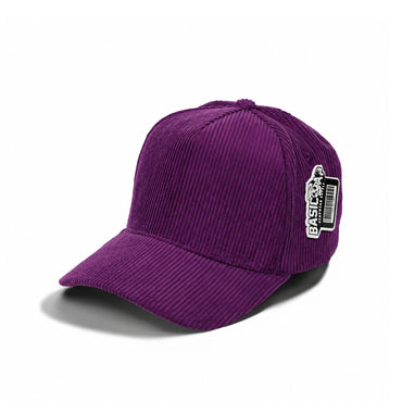 Plain Curve 5Panel Full Corduroy Hat 5008