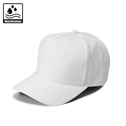 Plain Curve 5Panel Laser Hole Hat Water Repellent 5010