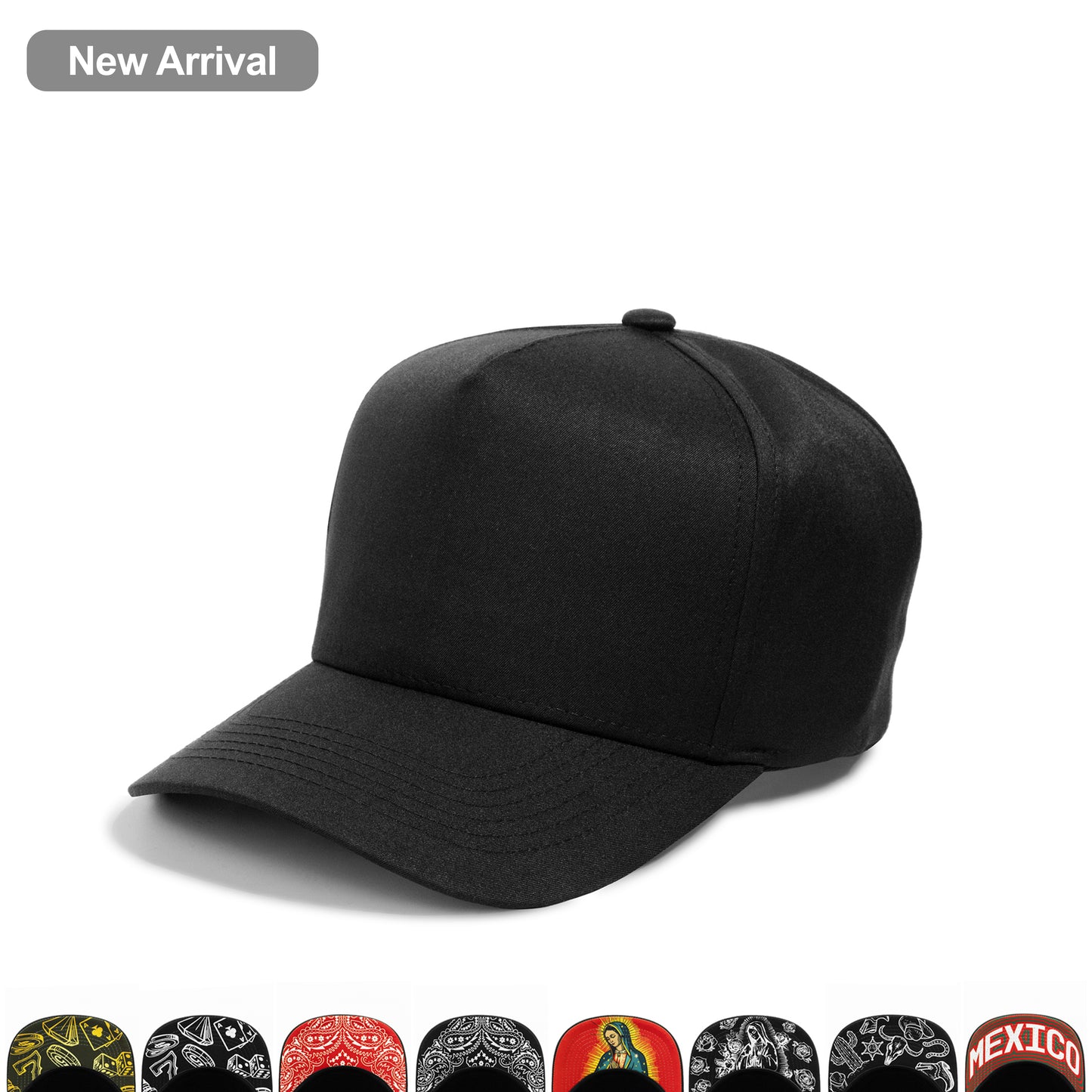 Plain 5Panel Under Brim Design 5022