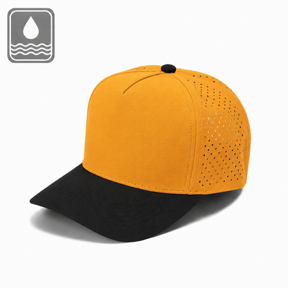 Plain Curve 5Panel Laser Hole Hat Water Repellent 5010
