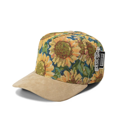 Plain 5Panel Jacquard Suede Hat 5031