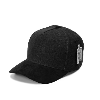 Plain Jean Suede Curve 5Panel Hat 5026