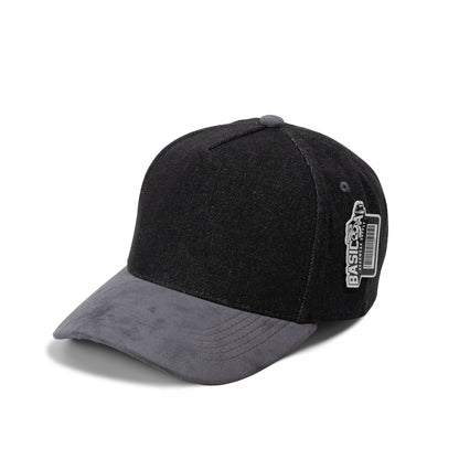 Plain Jean Suede Curve 5Panel Hat 5026