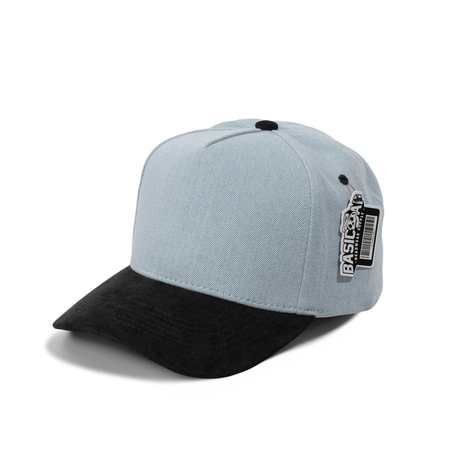 Plain Jean Suede Curve 5Panel Hat 5026