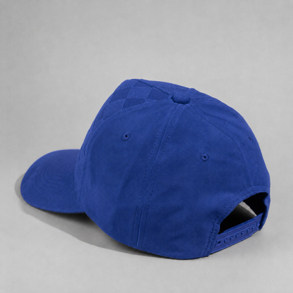 Plain Curve 5Panel Check Suede Hat 5029