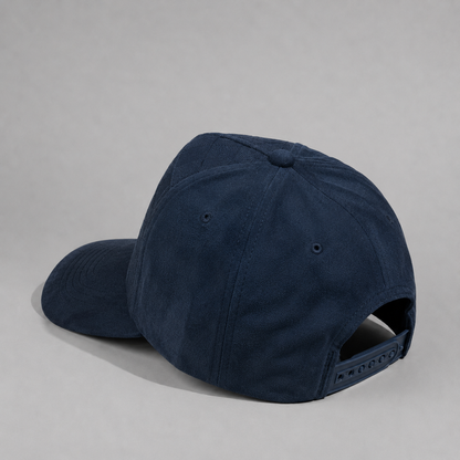 Plain Curve 5Panel Check Suede Hat 5029
