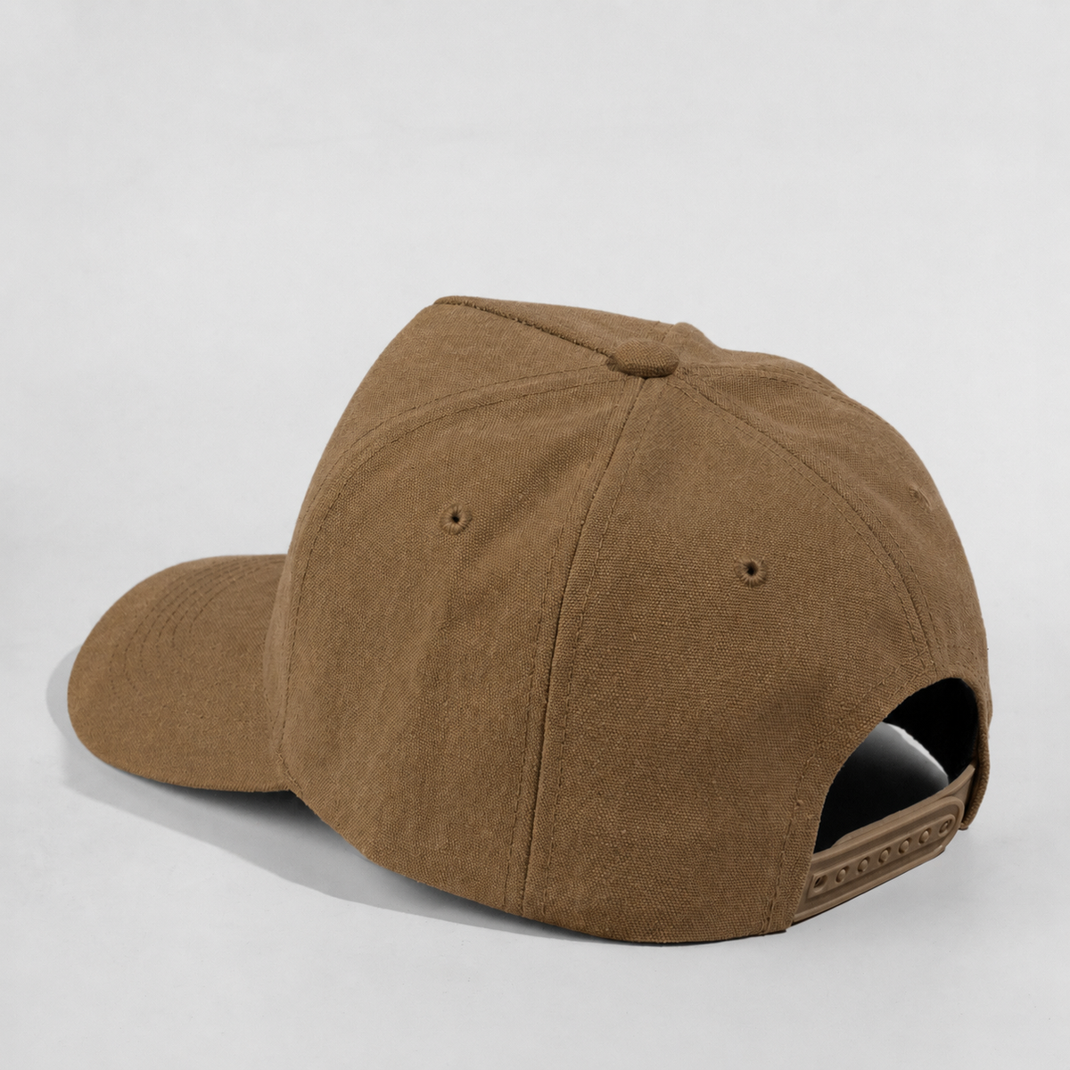 Plain Curve 5Panel CVC Hat 5033