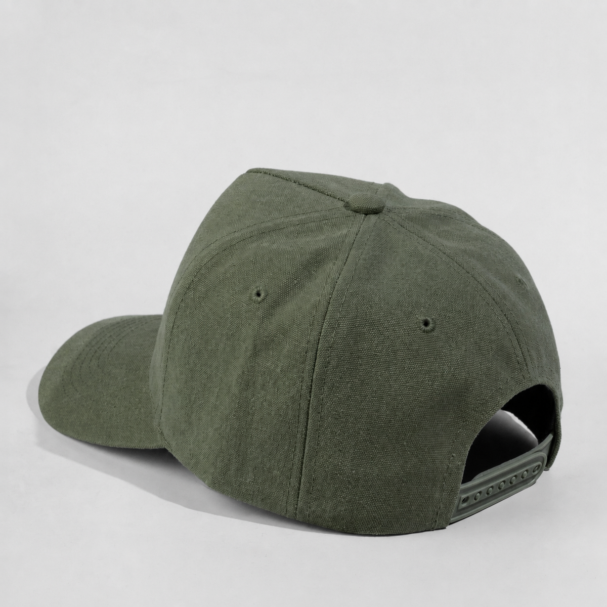 Plain Curve 5Panel CVC Hat 5033