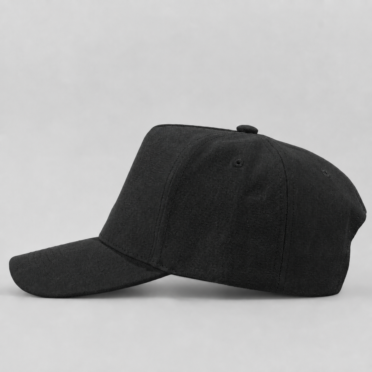 Plain Curve 5Panel CVC Hat 5033