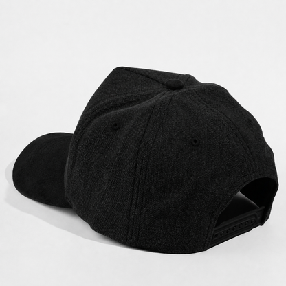 Plain Curve 5Panel Jean Suede Hat 5026