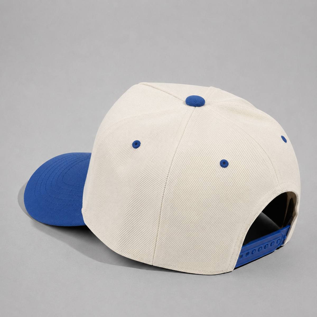 Plain Curve 5Panel Wool Hat 5011