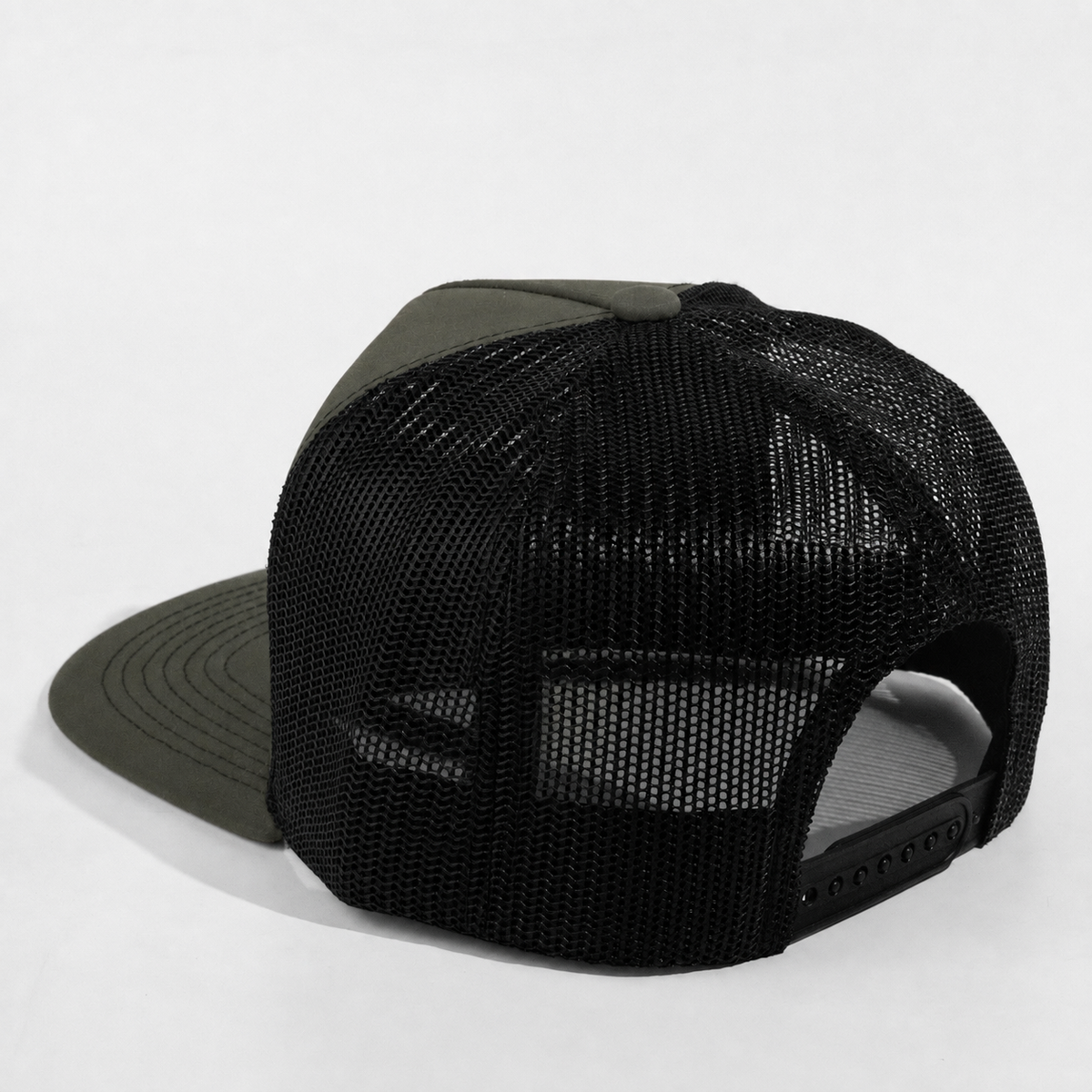 Plain Flat 5Panel Mesh Hat 5052