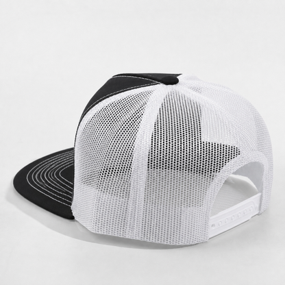 Plain Flat 5Panel Mesh Hat 5052
