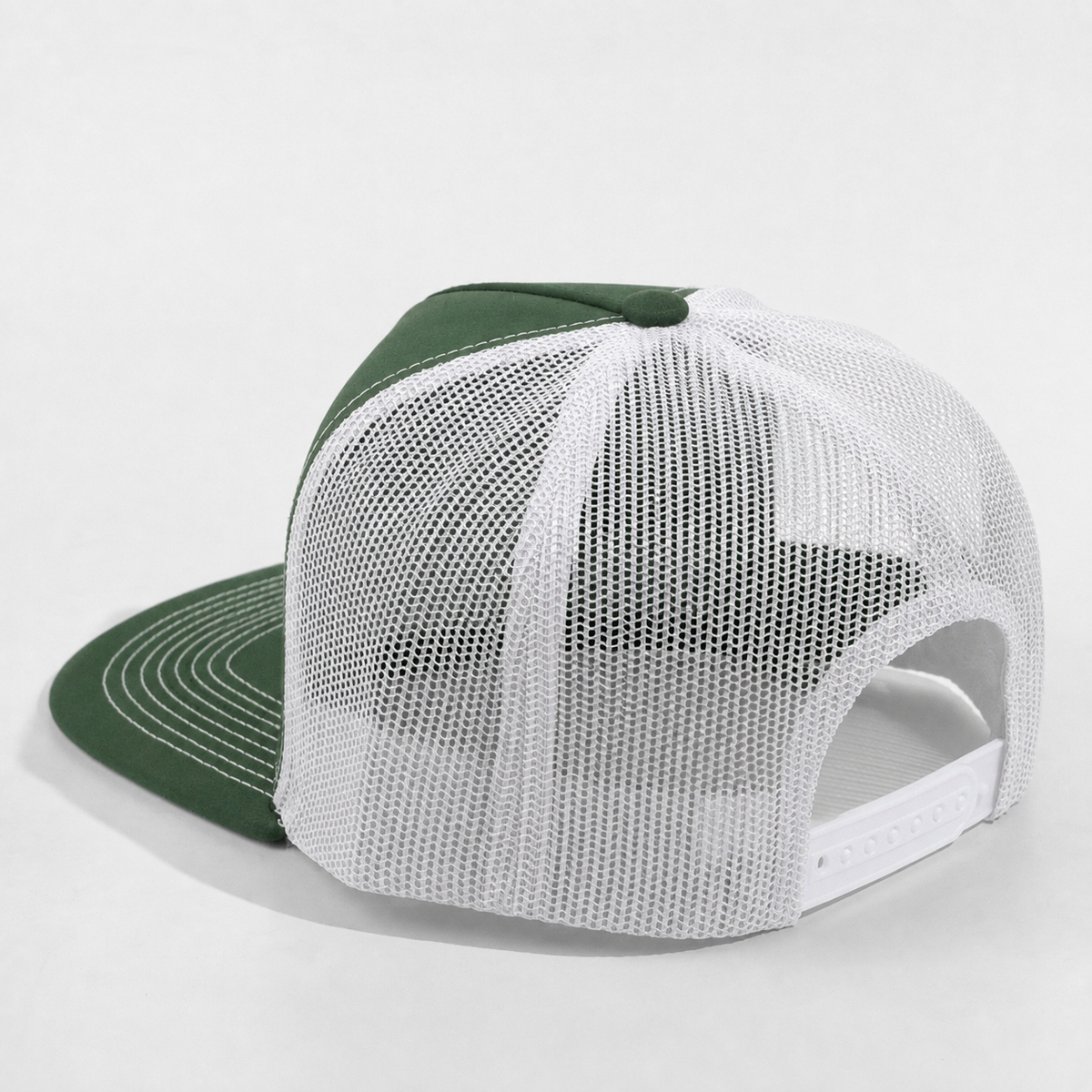 Plain Flat 5Panel Mesh Hat 5052