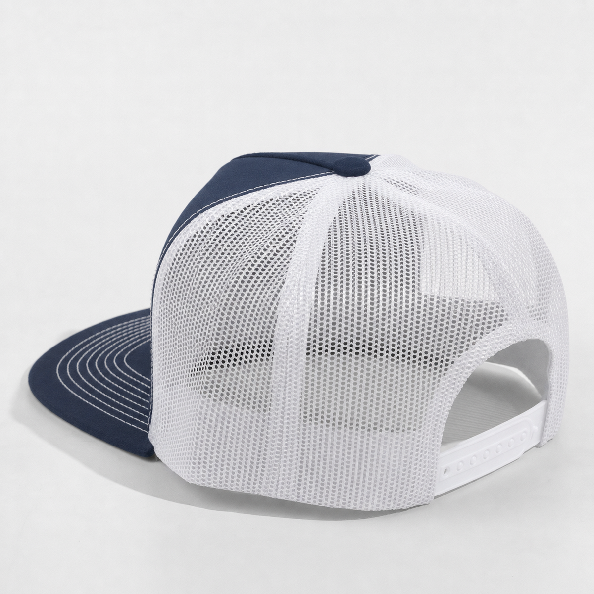 Plain Flat 5Panel Mesh Hat 5052