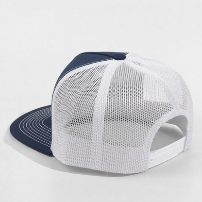 Plain Flat 5Panel Mesh Hat 5052