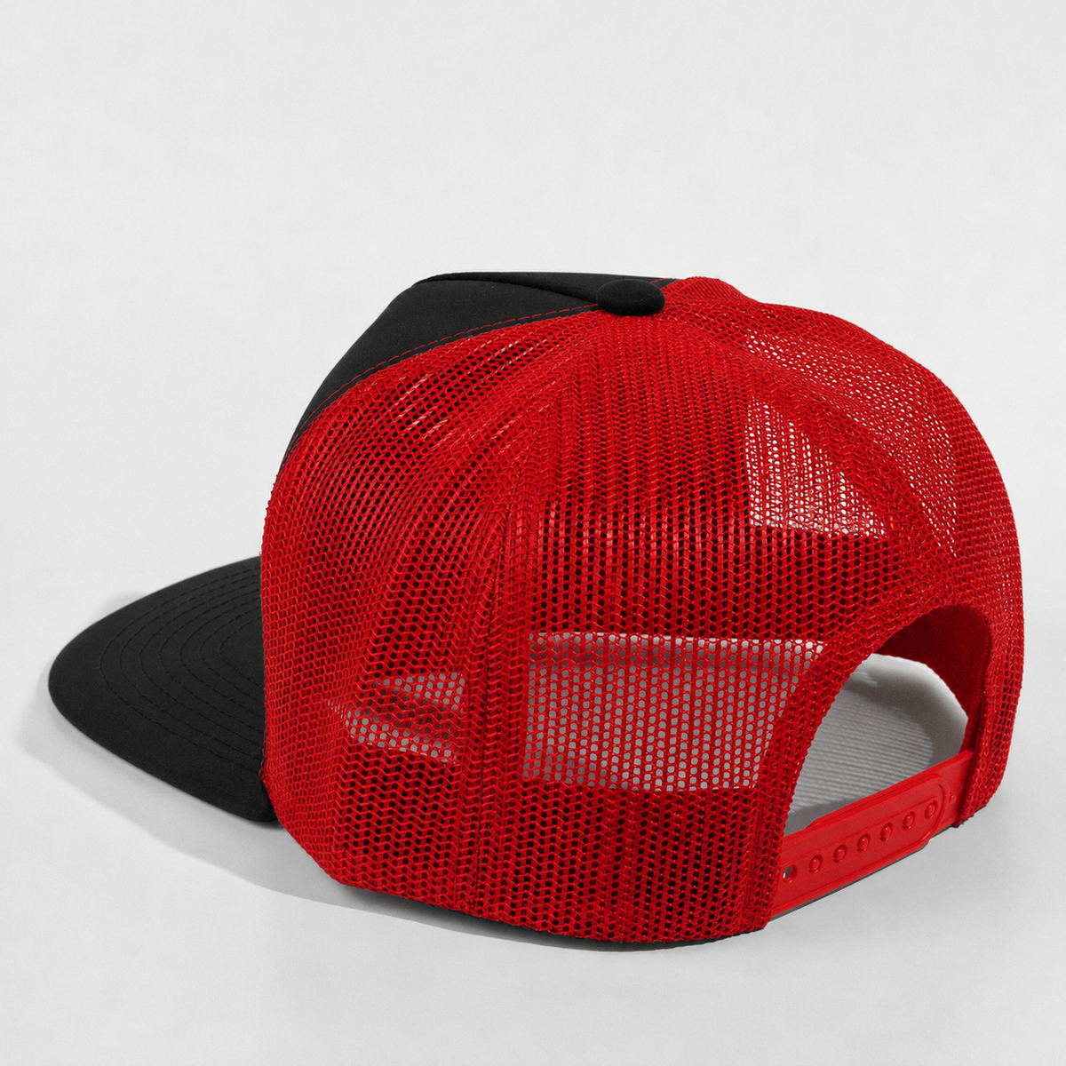 Plain Flat 5Panel Mesh Hat 5052