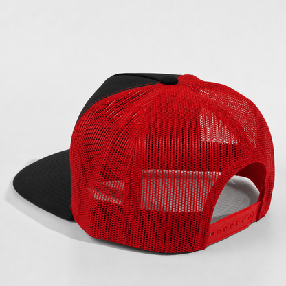 Plain Flat 5Panel Mesh Hat 5052