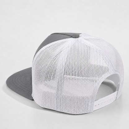 Plain Flat 5Panel Mesh Hat 5052