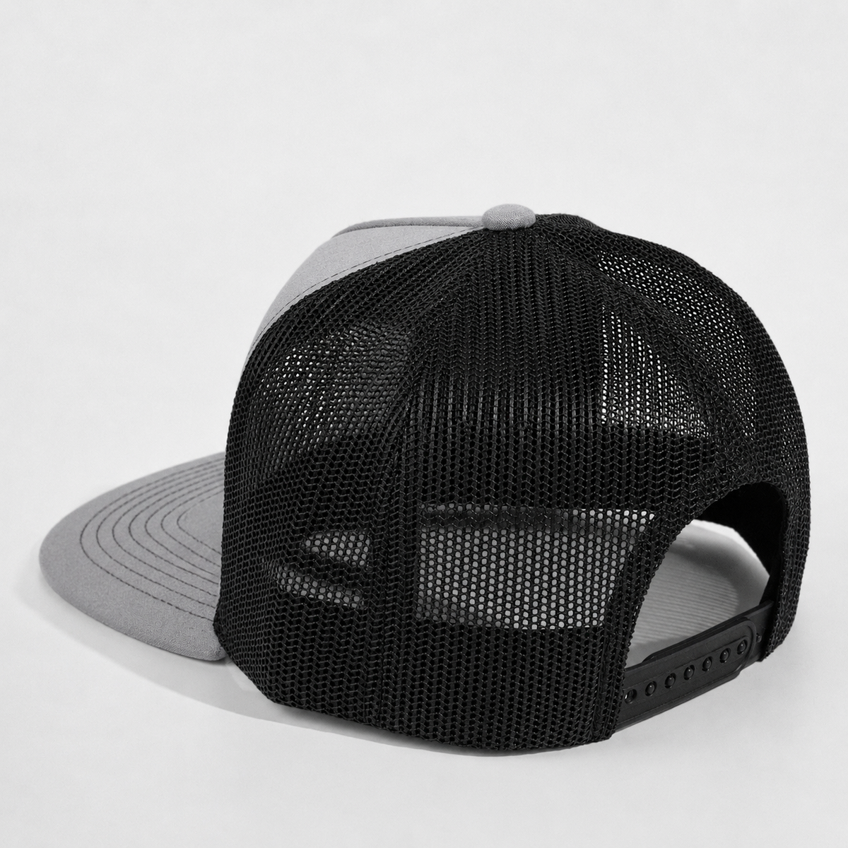 Plain Flat 5Panel Mesh Hat 5052