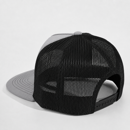 Plain Flat 5Panel Mesh Hat 5052