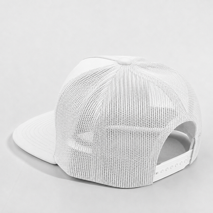 Plain Flat 5Panel Mesh Hat 5052