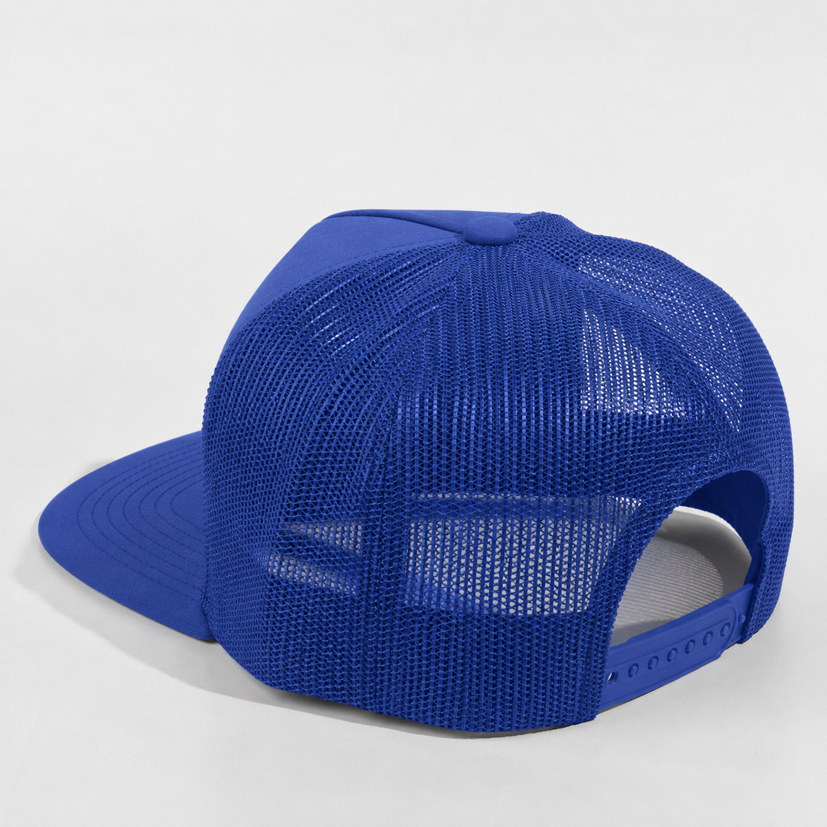 Plain Flat 5Panel Mesh Hat 5052