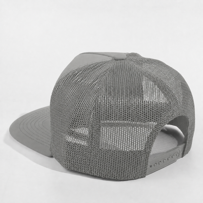 Plain Flat 5Panel Mesh Hat 5052