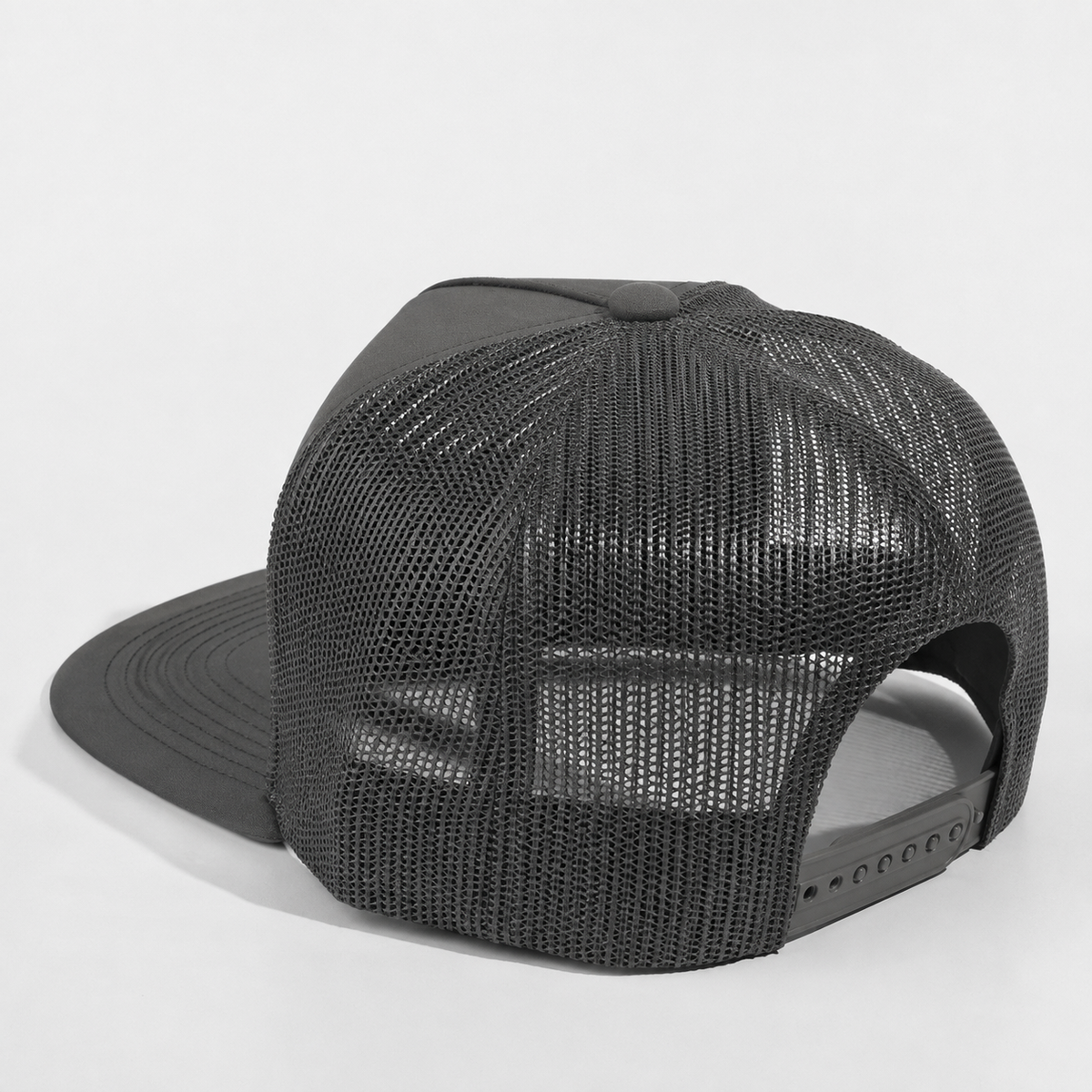 Plain Flat 5Panel Mesh Hat 5052